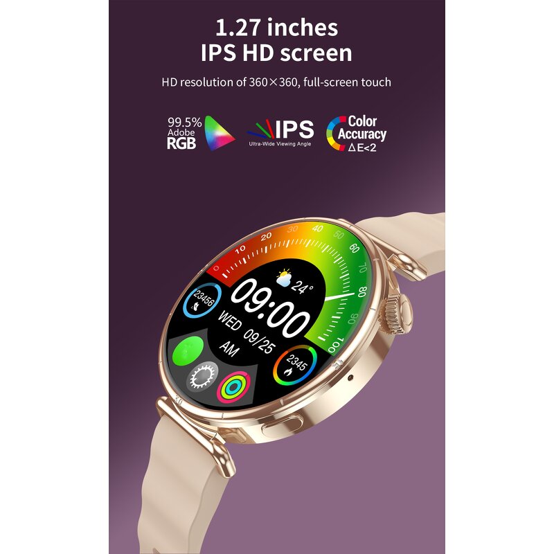 Smart Watch Manufacturer - CY37 Ladies NFC IPS BT Call Health Payment Fitness