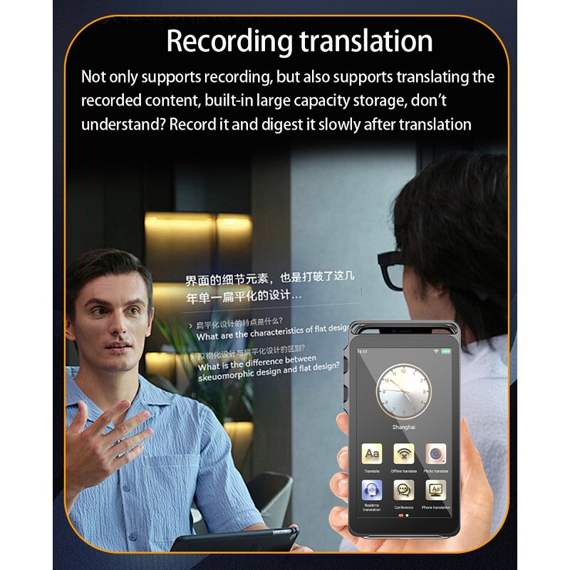 Translator Machine - OEM Z27 WIFI Offline Precise Intelligent Voice