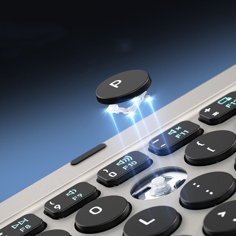 Keyboard Case - OEM KF86 MAX USB-C Wireless Touch Pad ABS+PU Laptop