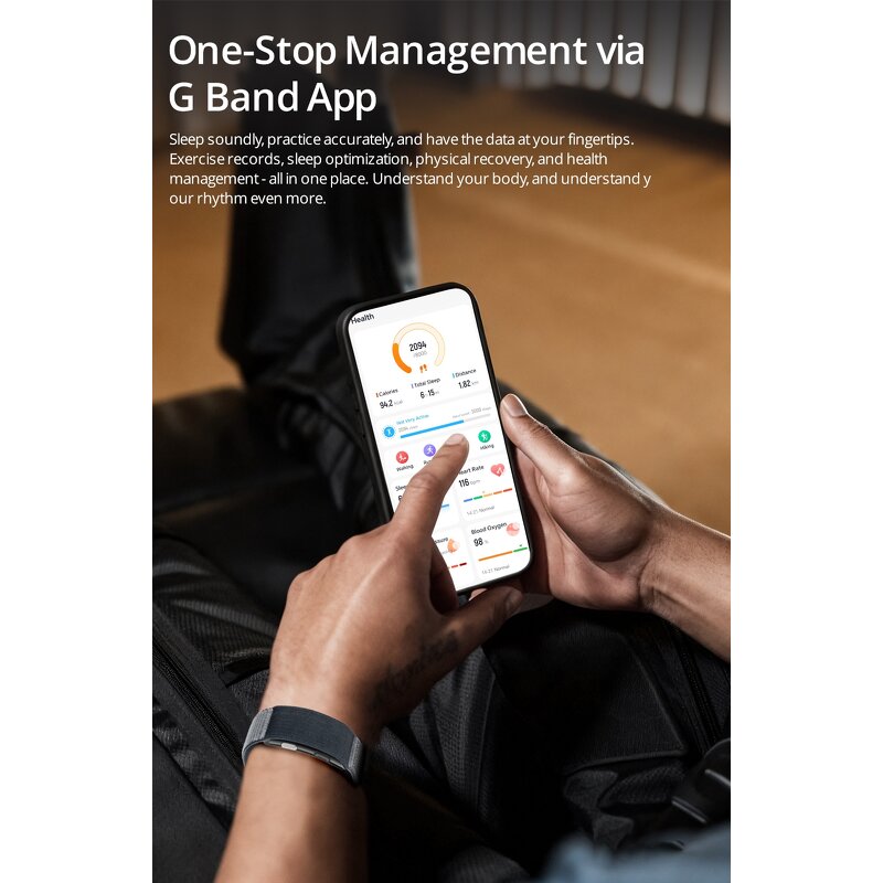 Smart Band Manufacturer - OEM VITRO No Screen ECG BT Call HR SOS Waterproof Multi