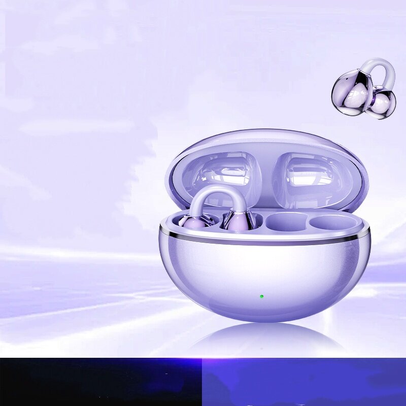 Open Ear Earbuds - X02 AI Calling Noise Cancelling Wireless Ear Clip Sport