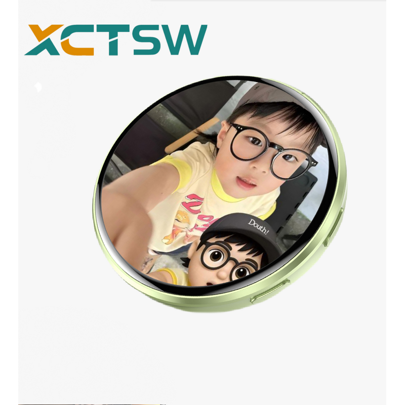 Smart Digital Badge - 2026 E87 Dynamic Anime Customizable Touch Screen