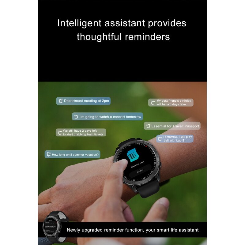 Smartwatch Manufacturer - OEM Tactix8 2025 AI Translate GPTChat Navigation Y13