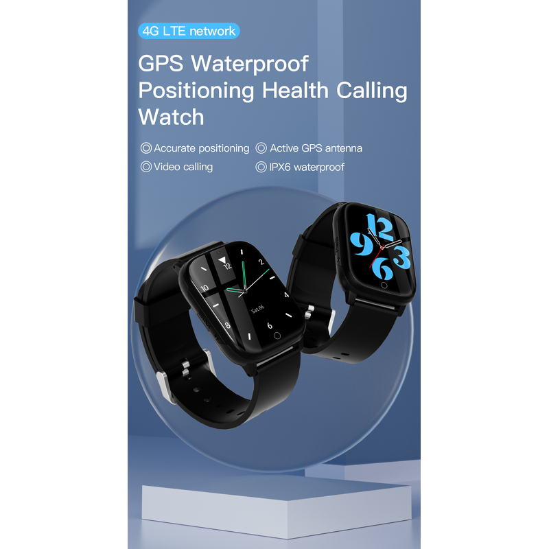 GPS Watch Manufacturer - 2025 FA83S Clear Screen IPX6 Video Call Sim Card