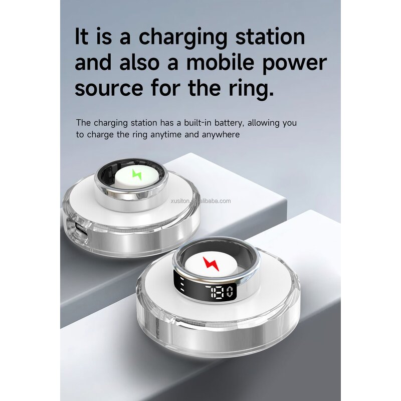 Smart Ring Manufacturer - OEM SY01 IP68 TikTok APP Control HR Sleep Screen