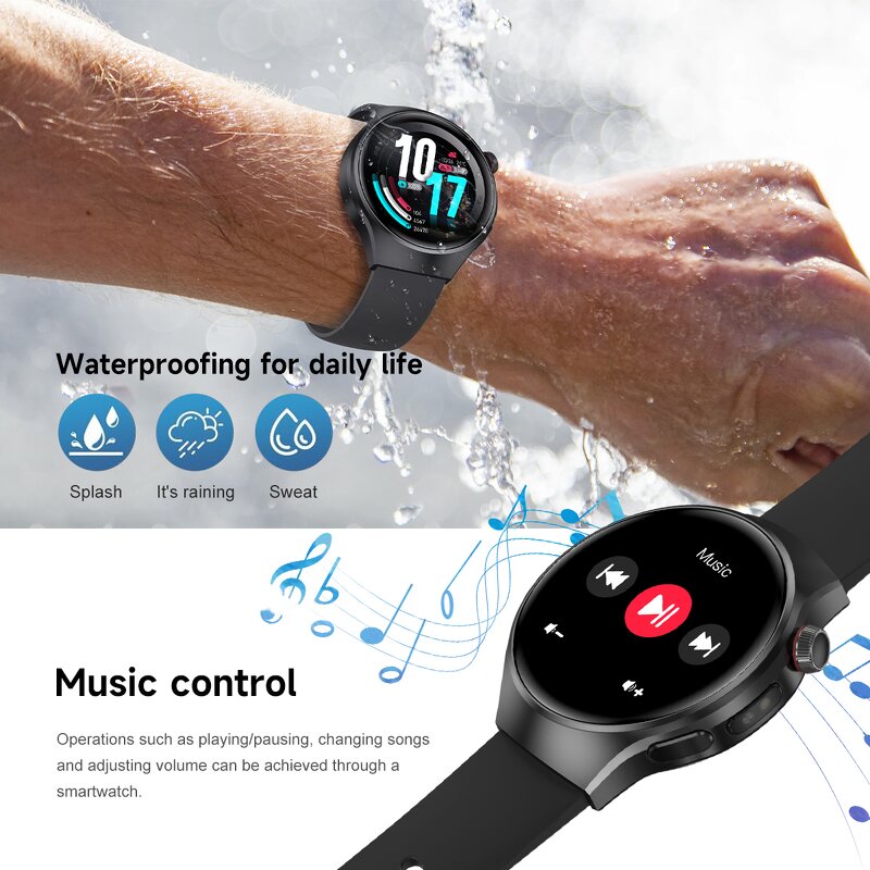Smart Fitness Watch - Watch5 1.53" TFT IP67 GPS Wireless Calling Sports