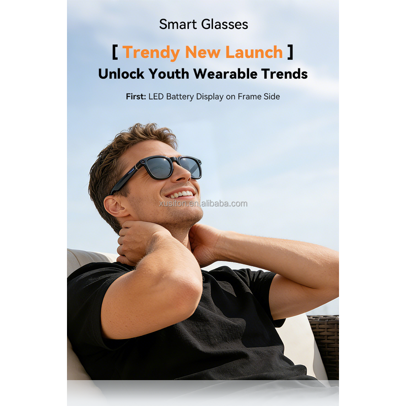 AI Glasses - OEM X01 Ultra AI Translate Photochromic ChatGPT WiFi Camera