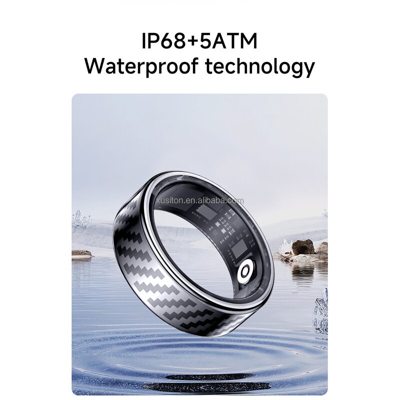 Smart Ring Manufacturer - OME SY02 IP68 Blood Oxygen Sleep Gestures Couple