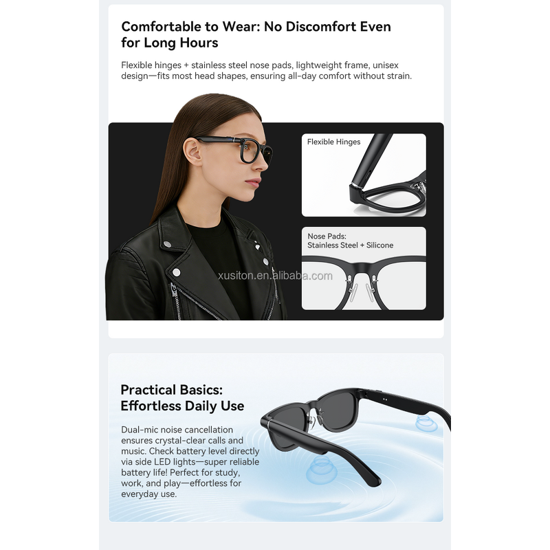 AI Glasses - OEM X01 Ultra AI Translate Photochromic ChatGPT WiFi Camera