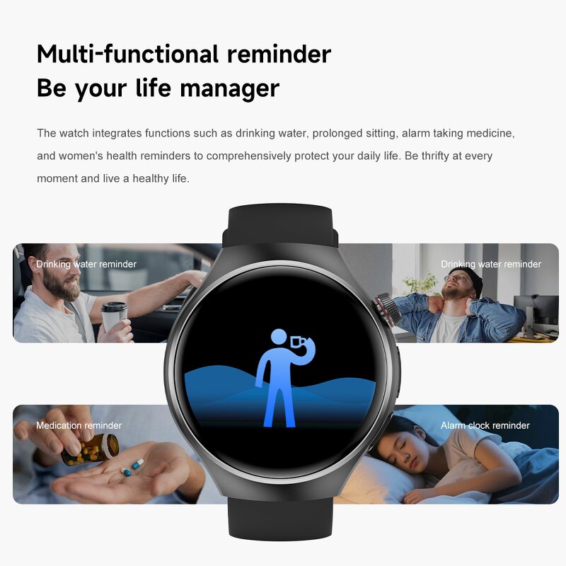 Smart Watch Manufacturer - OEM Watch5 2025 GPS SOS Gesture Control Large Battery