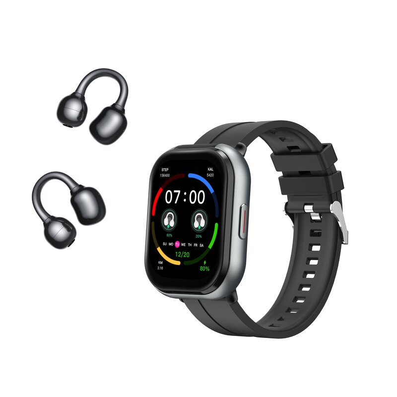 Smart Watch Manufacturer - D12 2.01" Sport Watch Wireless Calling Earbuds