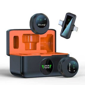 Wireless Mic - SX30 Dual Interface 2.4G Hi-Fi Noise Reduction Clear