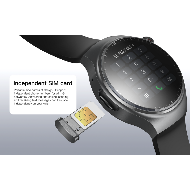 Smartwatch Manufacturer - OEM 2025 1.43" AMOLED 2+16GB GPS HR Sim Card