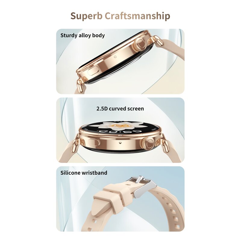 Smart Watch Manufacturer - CY37 Ladies NFC IPS BT Call Health Payment Fitness