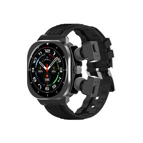 2-in-1 Smart Watch - 2025 Z19 Earphone BT Call Music Heart Rate Speaker