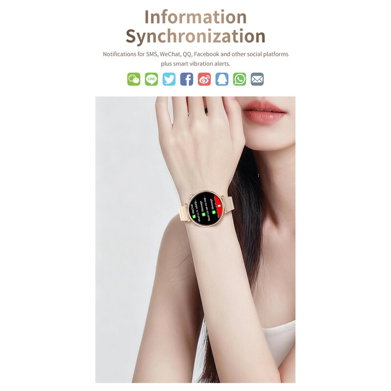 Smart Watch Manufacturer - CY37 Ladies NFC IPS BT Call Health Payment Fitness