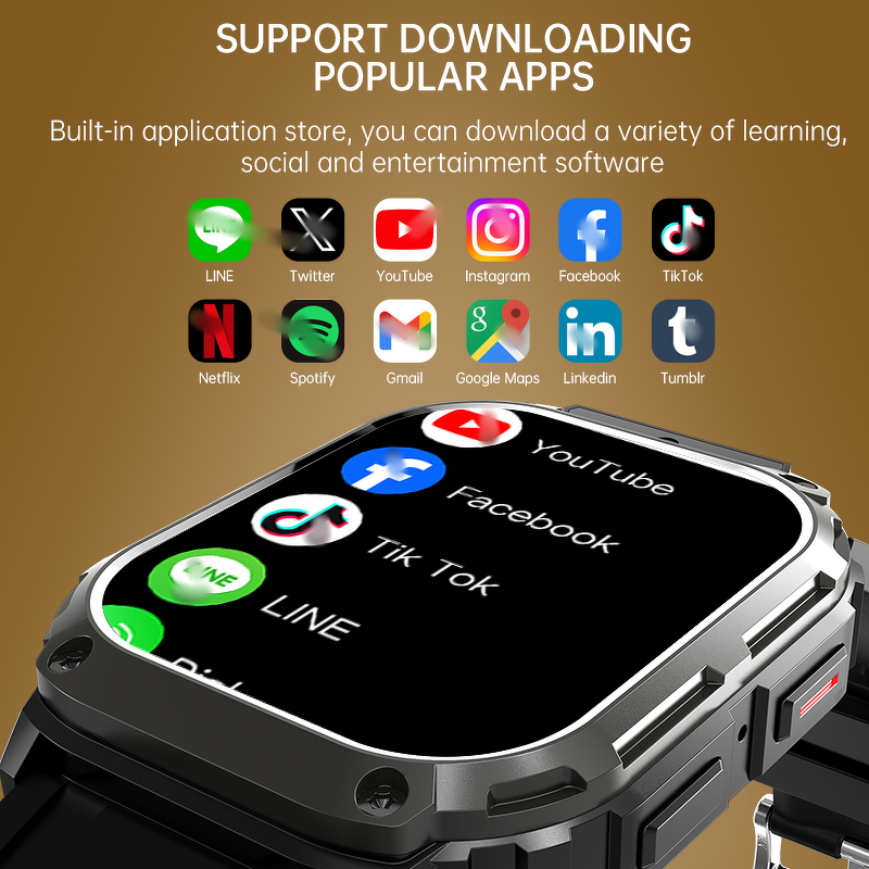 Smartwatch Manufacturer - OEM Q80 2025 AMOLED 2+16GB GPS Video Call Android