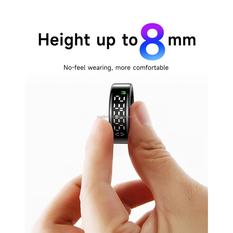 Smart Ring Manufacturer - SY01 IP68 TikTok APP Control HR Sleep Screen