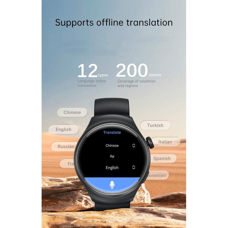 Smartwatch Manufacturer - 2025 G4 Pro AI Translation Voice Call Stress Relief Game