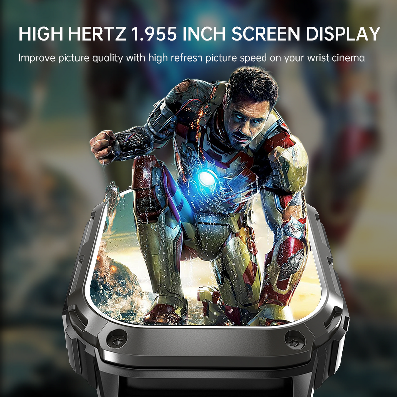 Smartwatch Manufacturer - 2025 Q80 AMOLED 2+16GB GPS Video Call Camera