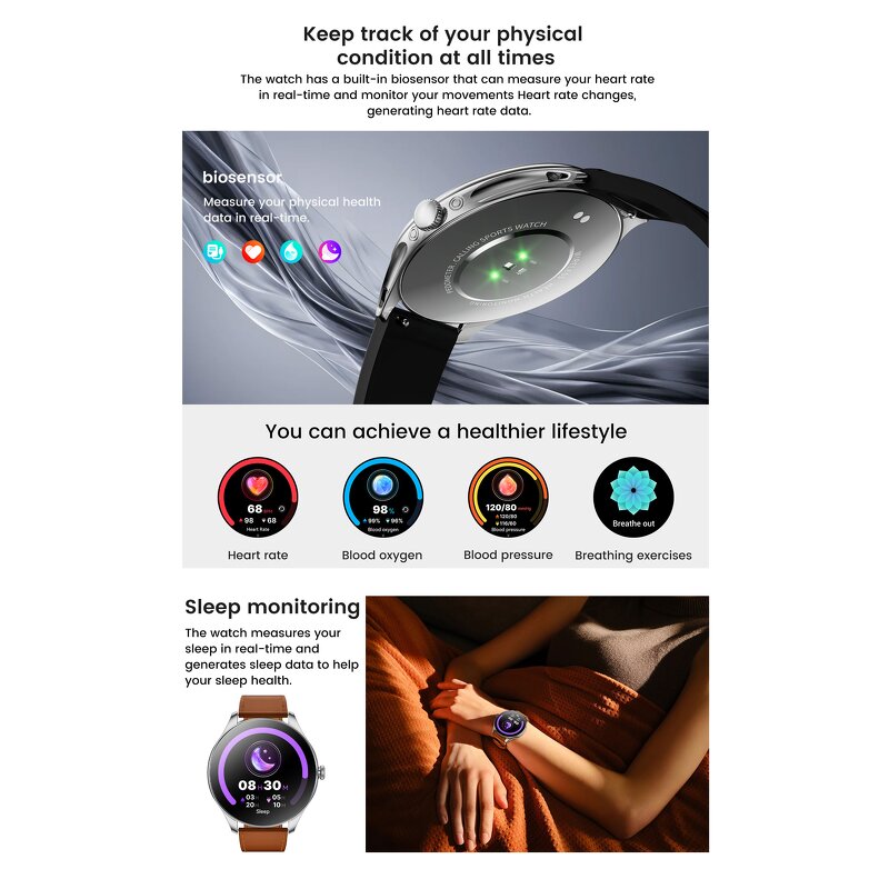 Smartwatch Manufacturer - OEM SK42 2025 AMOLED IP68 SOS AI ChatGPT Multi-Sport