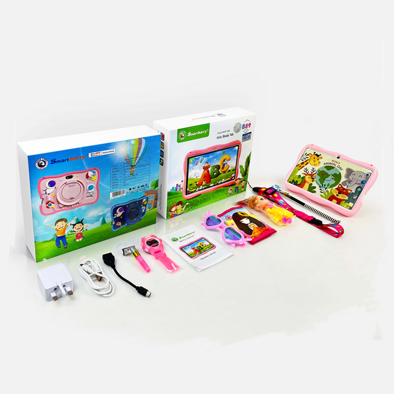 Kids Tablet - B89 PLUS 7" 1+8GB MTK Quad Core Dual Band WiFi Android