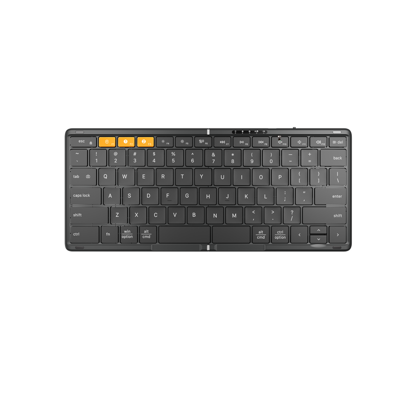 Wireless Keyboard - DF010 Mini Foldable BT 79 Keys Mechanical IOS