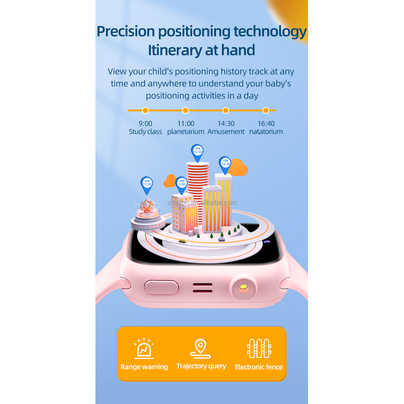 Kids Smart Watch - OEM Y63 2025 4G SIM Camera GPS LBS WIFI Video Call