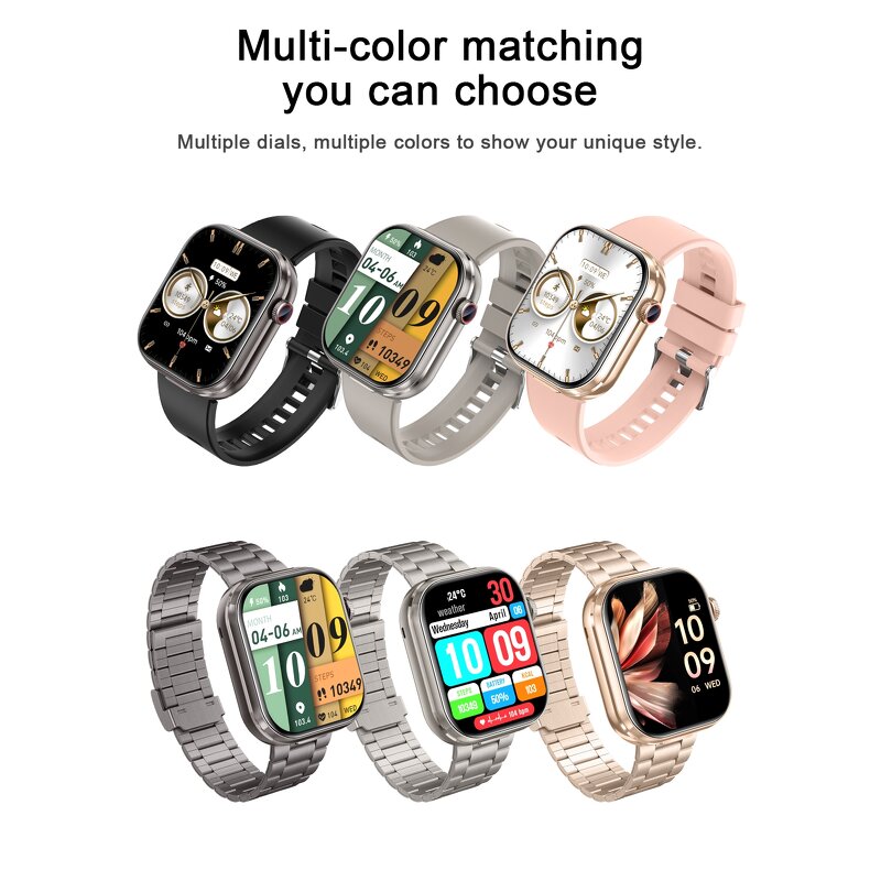 2-in-1 Smartwatch - OEM T99 2025 TWS Earbuds IP67 IPS HR BP Waterproof