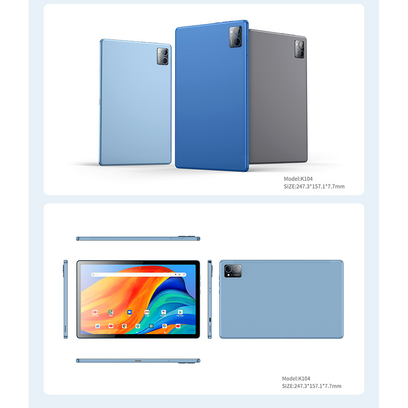 Kids Tablet - 10" 64GB SIM WIFI Octa-core 2.0GHz Android 11.0 G19