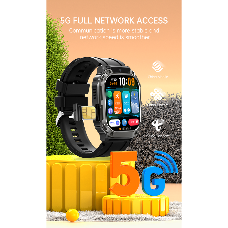 Smartwatch Manufacturer - 2025 Q80 AMOLED 2+16GB GPS Video Call Camera