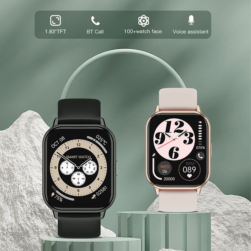 Smartwatch Manufacturer - OEM T19F 2023 Voice Assistant BT Call Android
