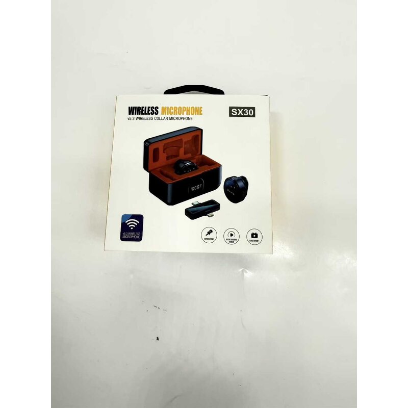 Wireless Mic - SX30 Dual Interface 2.4G Hi-Fi Noise Reduction Clear