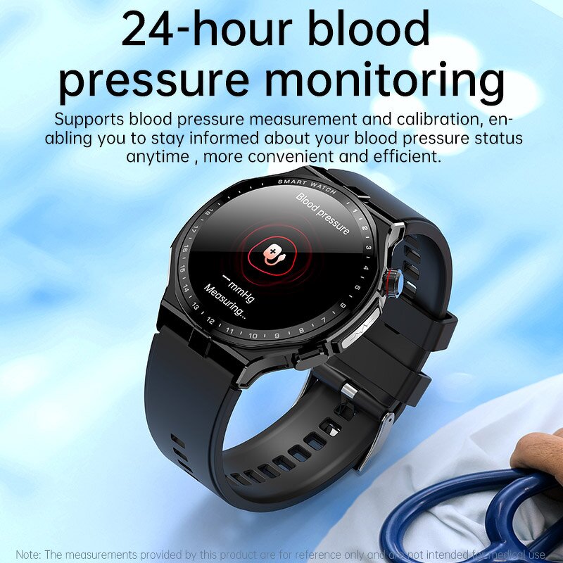 GPS Smart Watch - AD300 HR BP NFC SOS Wireless Payment TikTok Call