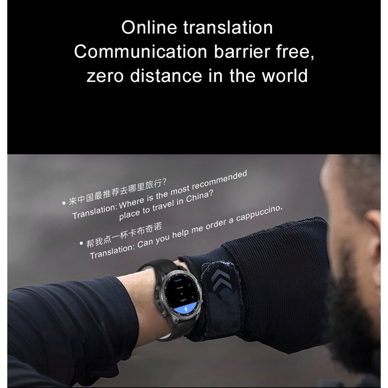 Smartwatch Manufacturer - OEM Tactix8 2025 AI Translate GPTChat Navigation Y13