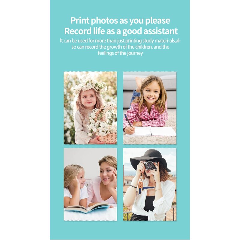 Photo Printer - OEM A32 Mini Portable Thermal Customized Colors No Ink