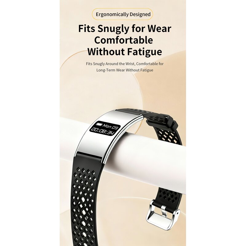 Smart Bracelet Manufacturer - B8 Fashion Jewelry HR Blood Oxygen Sleep APP Control