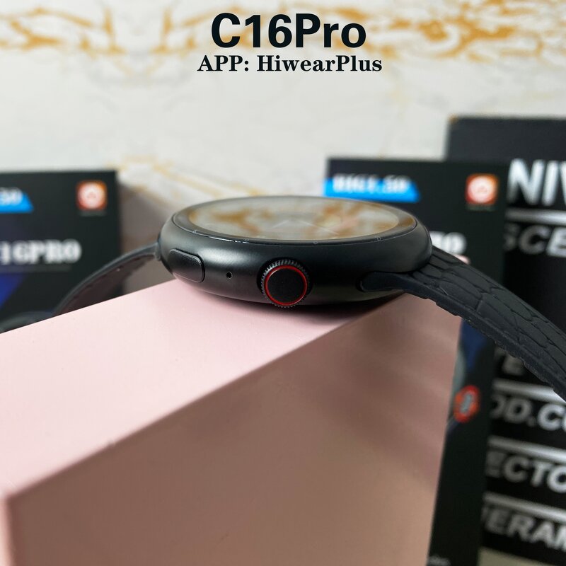 Smart Watch Manufacturer - OEM C16 PRO 2025 IPS Wireless Charging Round HR