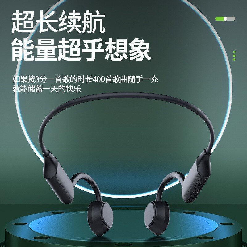 Headphones Manufacturer - S2 Bone Conduction IPX5 Waterproof LED Outdoor Running