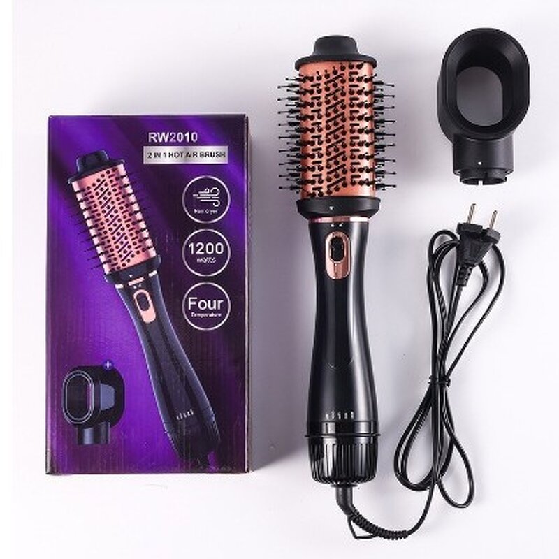 Hair Styler Manufacturer - 1200W 5-in-1 Curler Straightener Air Brush Negative Ion
