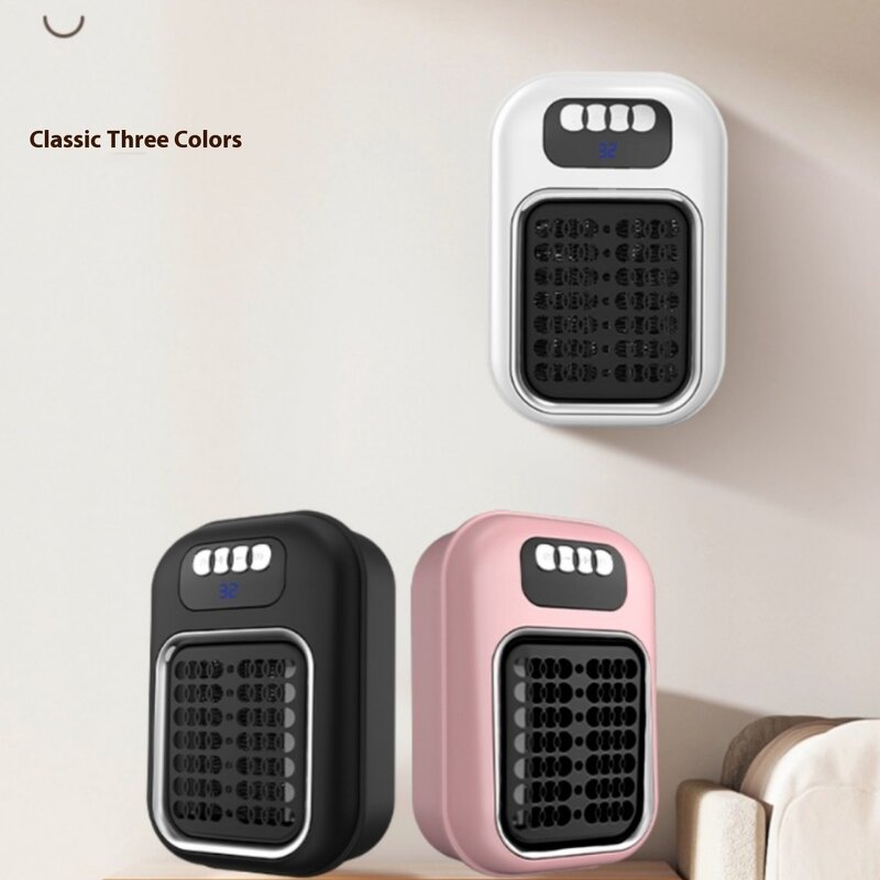 Heater Manufacturer - Portable Mini Remote Control Safe Fast-heating Fan