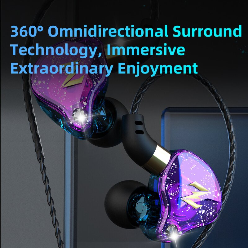 Headphones Manufacturer - Nune Zen Wired Sports 3.5mm Heavy Bass JL Chipset