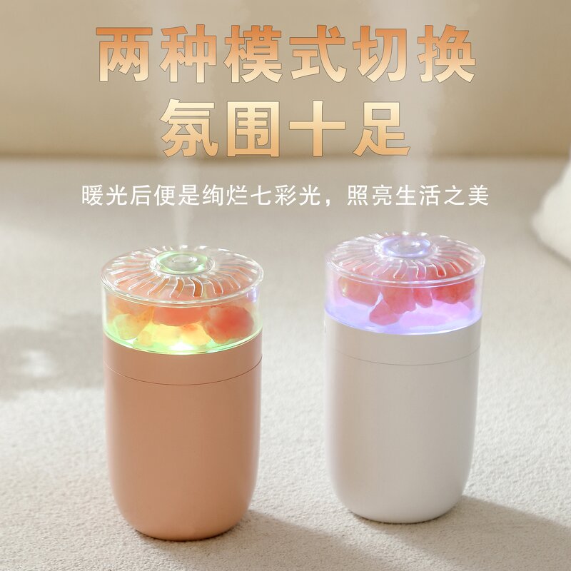 Humidifier Manufacturer - Salt Lamp Small Salt Stone Colorful Night Light Vehicle