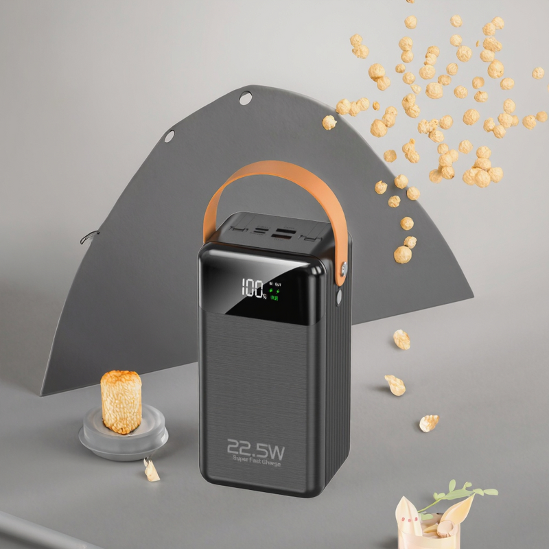 Power Station Manufacturer - 80000mAh 22.5W Fast Charger Double USB Micro LED