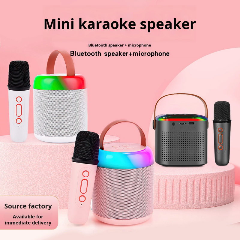 Speaker Manufacturer - Kidsren's Mini Karaoke Microphone Bluetooth Waterproof Home