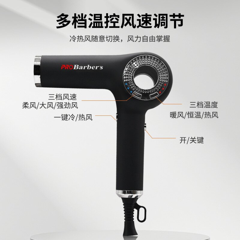 Hair Dryer Manufacturer - 1800W Salon Brushless 110000 RPM 3-Speed Anion