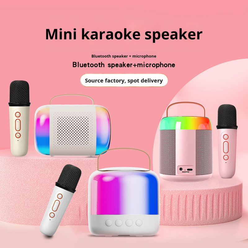 Speaker Manufacturer - Kidsren's Mini Karaoke Microphone Bluetooth Waterproof Home