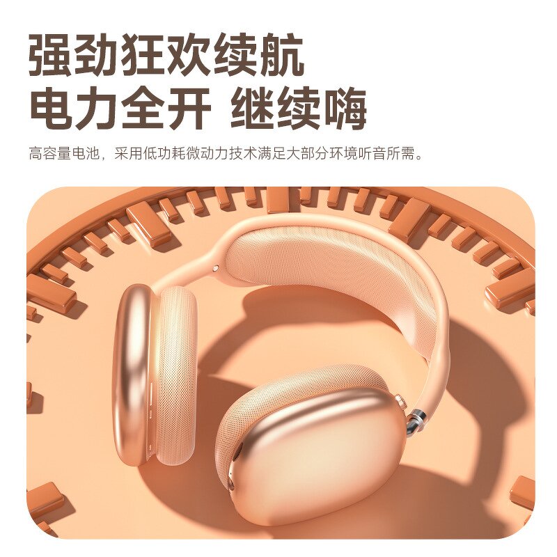 Headphones Manufacturer - 2025 Ultra-Long Battery HIFI Bluetooth Digital Knob LED