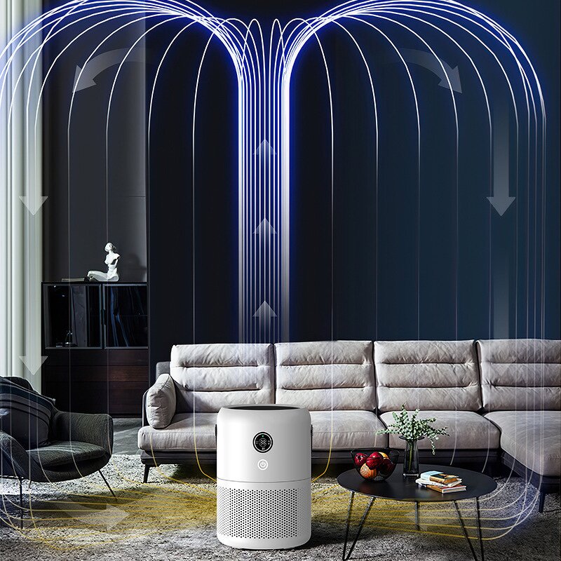 Air Purifier Manufacturer - Office Desktop Digital Display UV Formaldehyde Removal