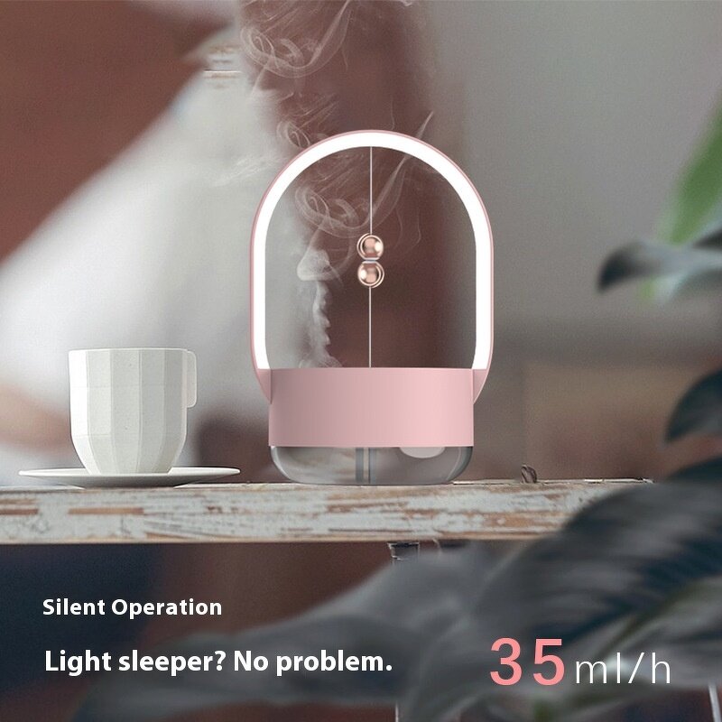 Humidifier Manufacturer - USB Magnetic-suction Floating Ball Night Light Aromatherapy